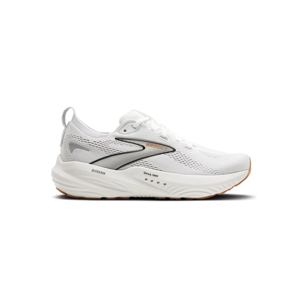 Brooks Women's Glycerin 22 Running Shoes White Grey Black Size 11 NWB